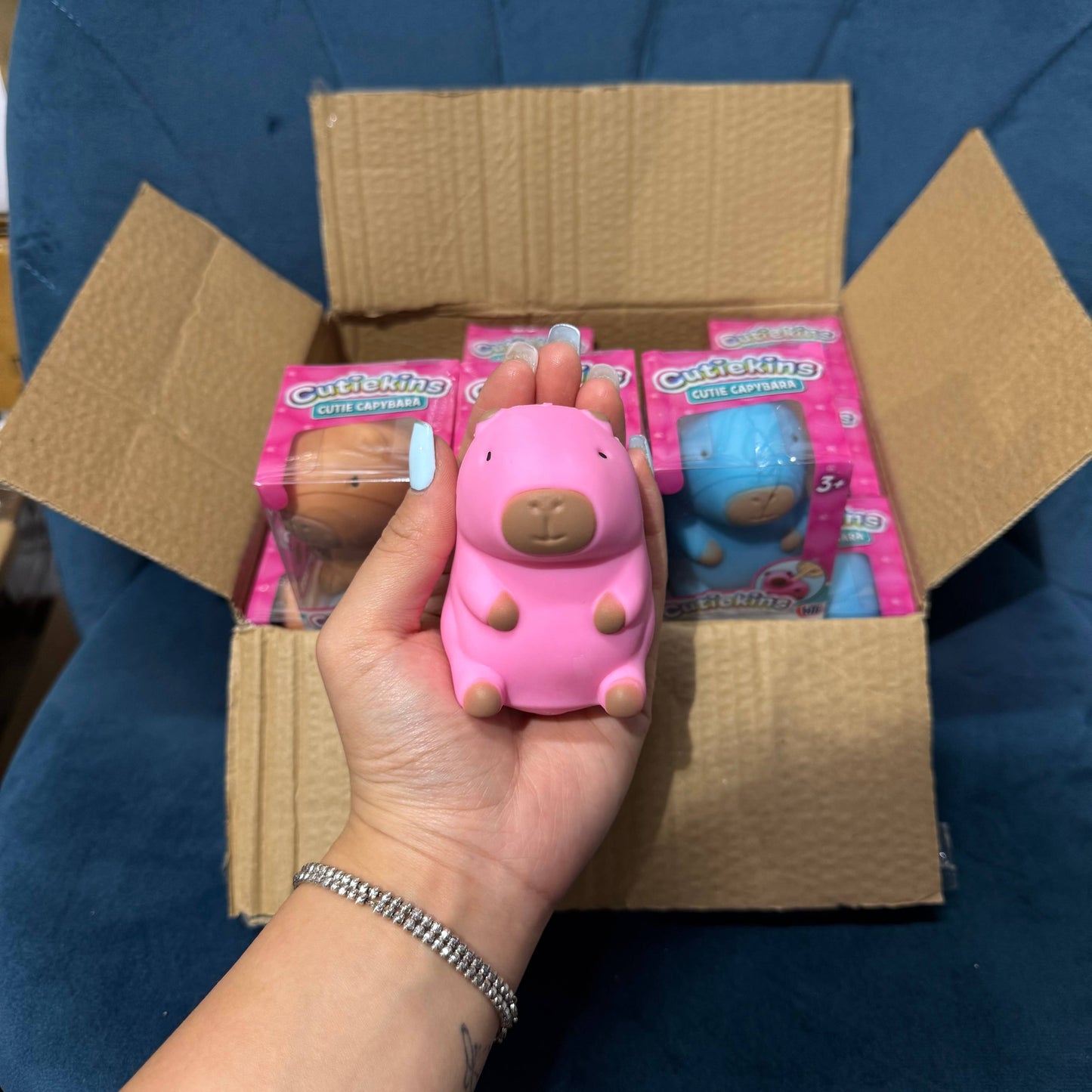Sand Stretchy Capybara Toy