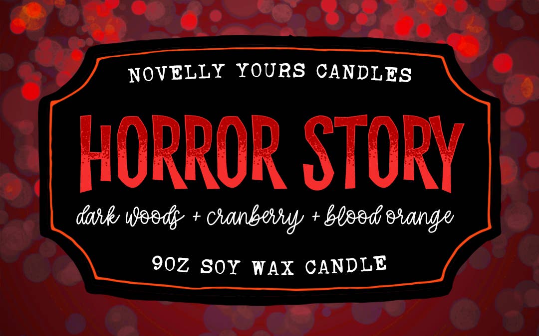 Candle, Hand-Poured Soy: Horror Story