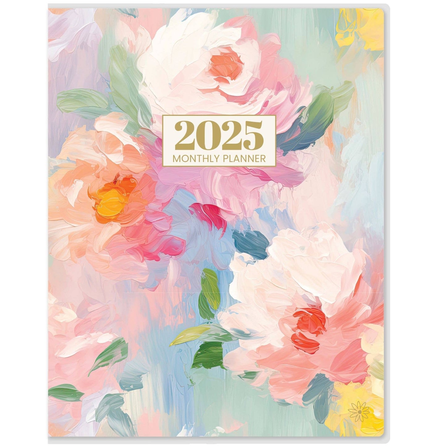 Calendar: 2025 12-Month Planner with Goal Tracking, Vision Board, & More