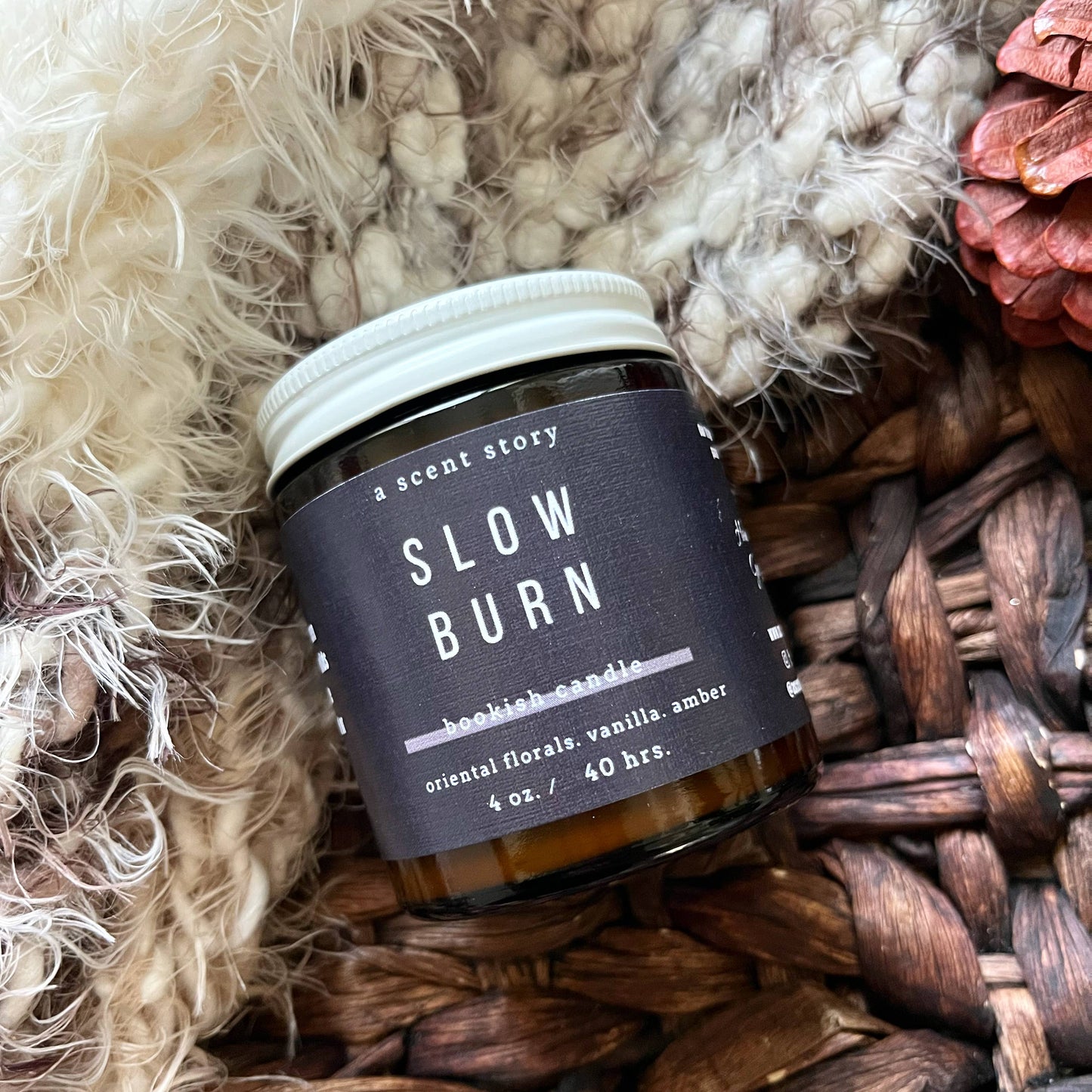 Candle, Hand-Poured Soy: Slow Burn