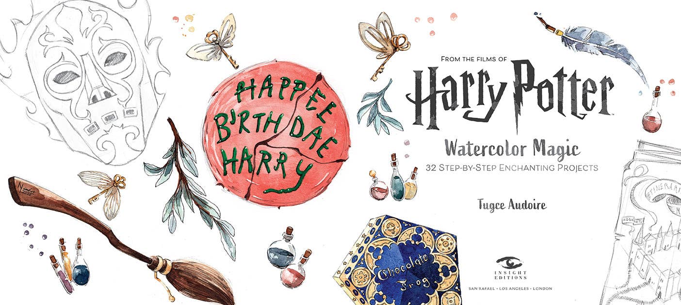 Watercolor Book: Harry Potter Watercolor Magic