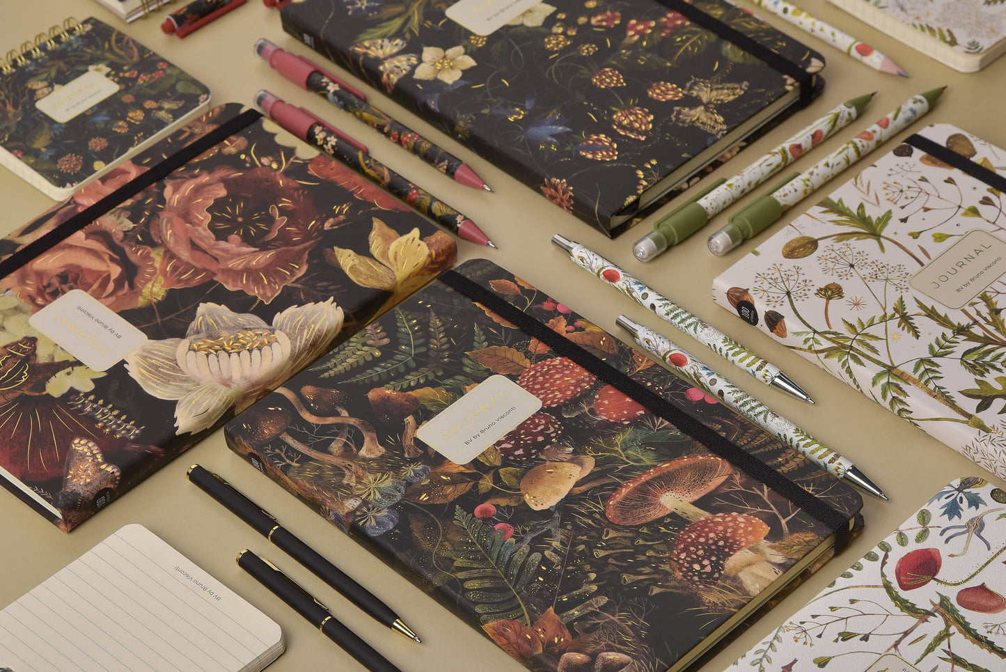 Hardcover Journal A5 - Forest Flowers