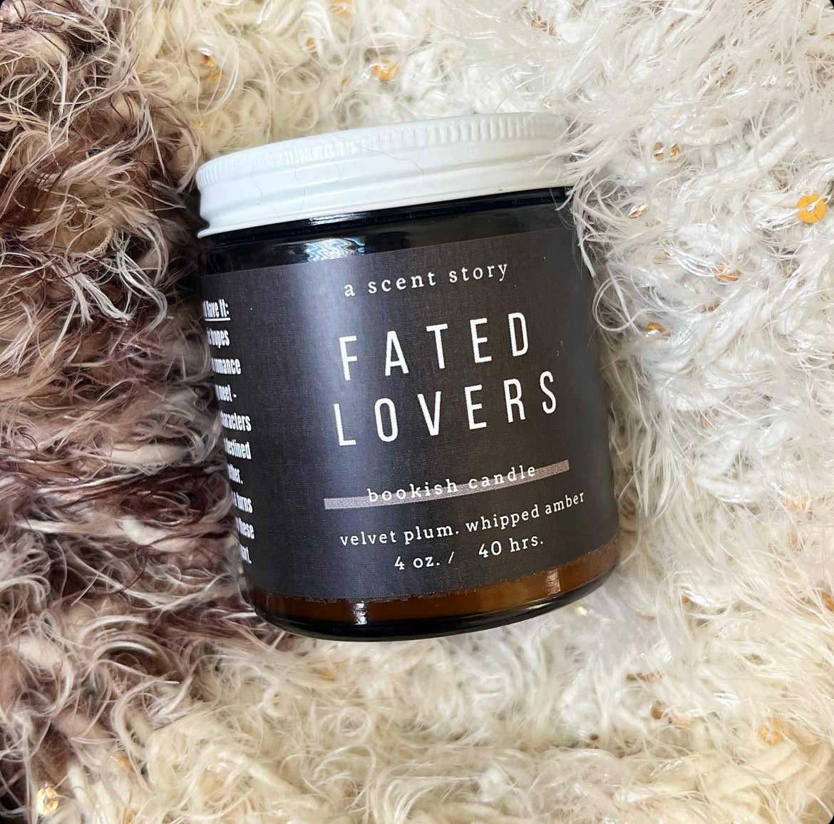 Candle, Hand-Poured Soy: Fated Lovers