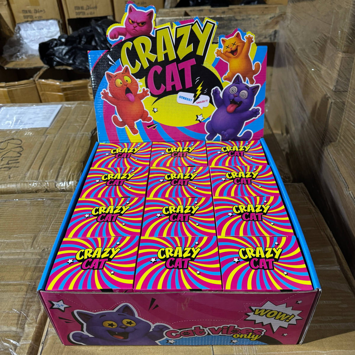 HANDEE Sand Stretchy Crazy Cat Toy