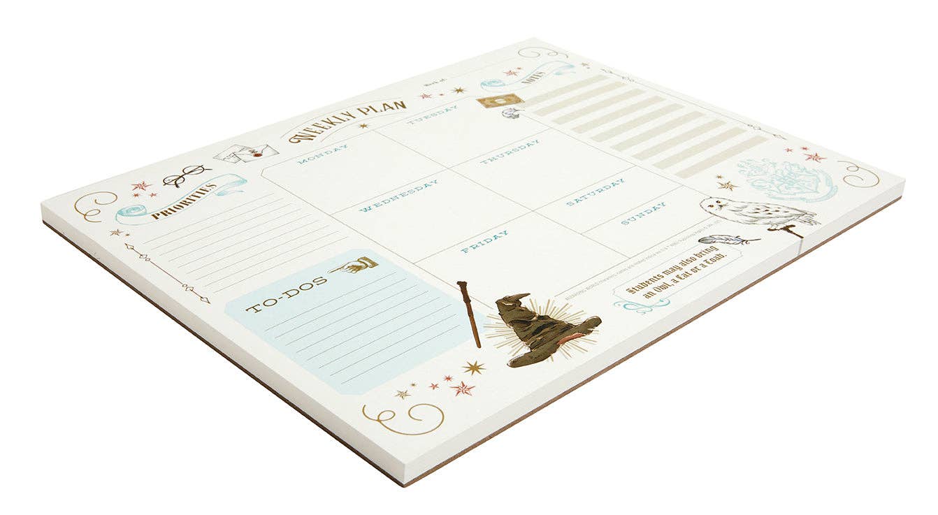 Calendar: Weekly Planner Notepad