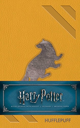 Journal: Harry Potter Hufflepuff Ruled Pocket Mini Journal