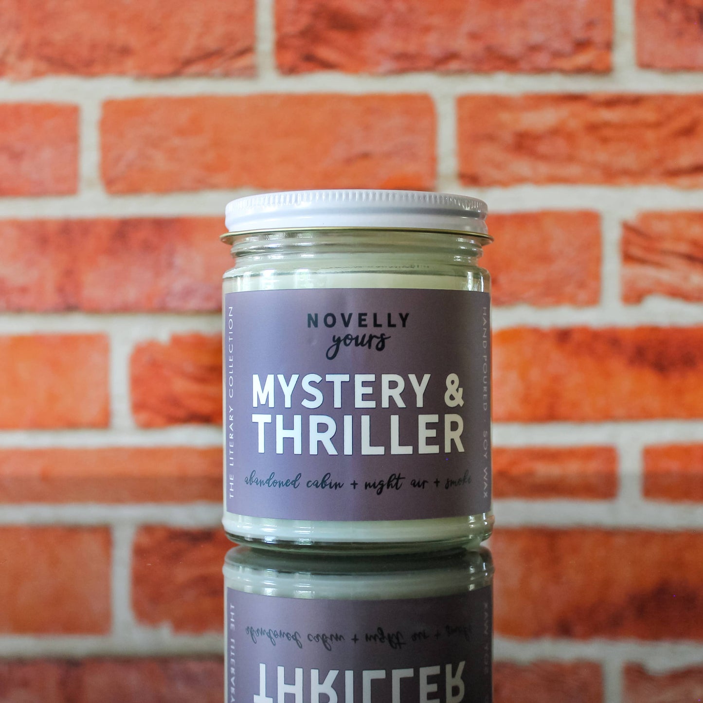 Candle, Hand-Poured Soy: Mystery & Thriller