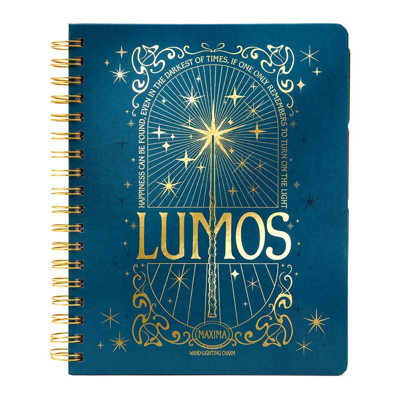 Calendar: 12-Month Undated Planner, Harry Potter Lumos