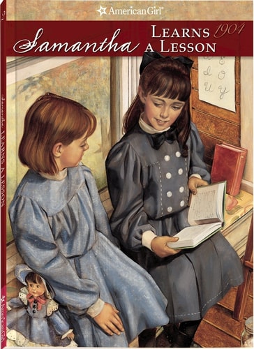 Cover of Samantha Learns a Lesson by Susan S. Adler, part of the American Girl series