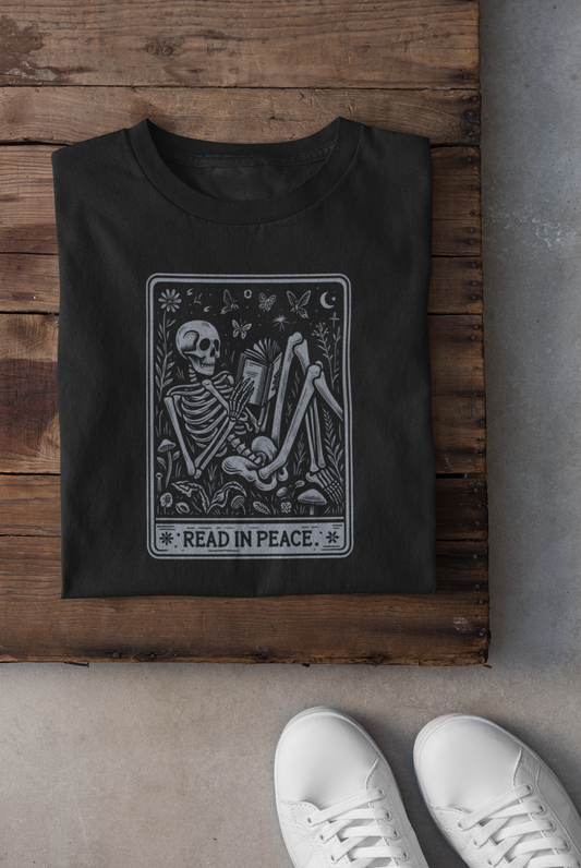 Short-Sleeve T-Shirt: Read in Peace