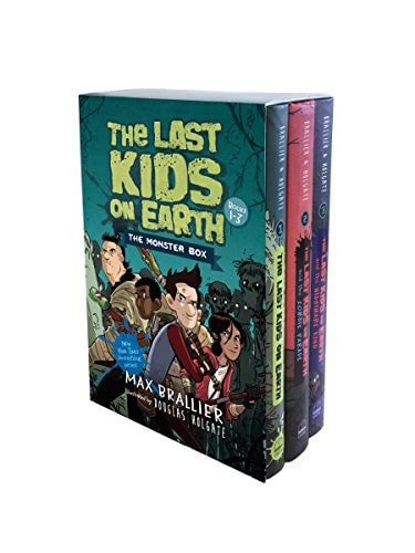 Box set cover of Max Brallier’s The Last Kids on Earth books 1, 2 & 3