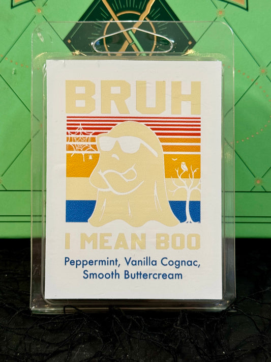 Wax Melts, Hand-Poured Soy: Bruh, I Mean Boo