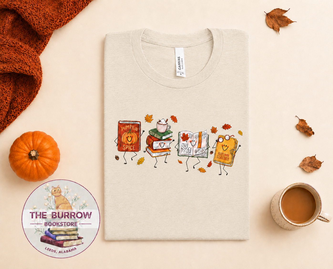 Cozy Fall Reading T-Shirt & Sweatshirt