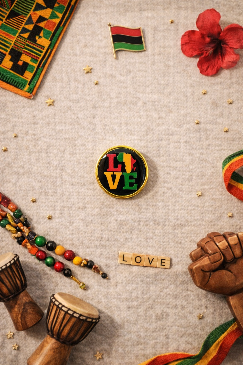 Black History Enamel Pin