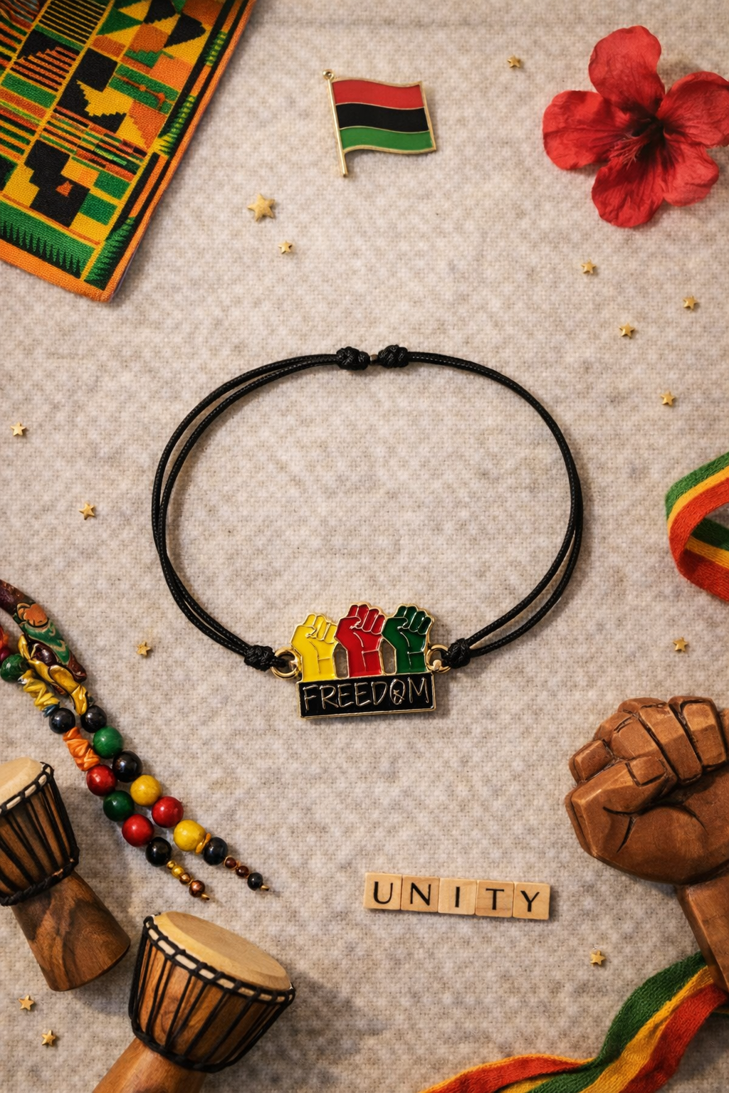 Juneteenth Day String Bracelet