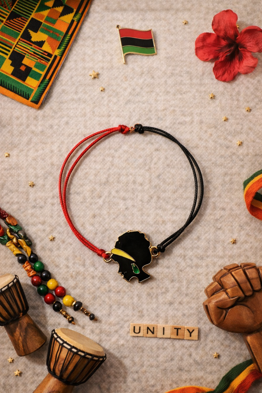 Juneteenth Day String Bracelet