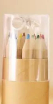 Travel-Sized Colored Pencils for Kids