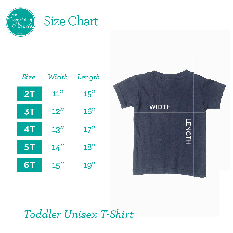 Gildan Toddler Size Chart