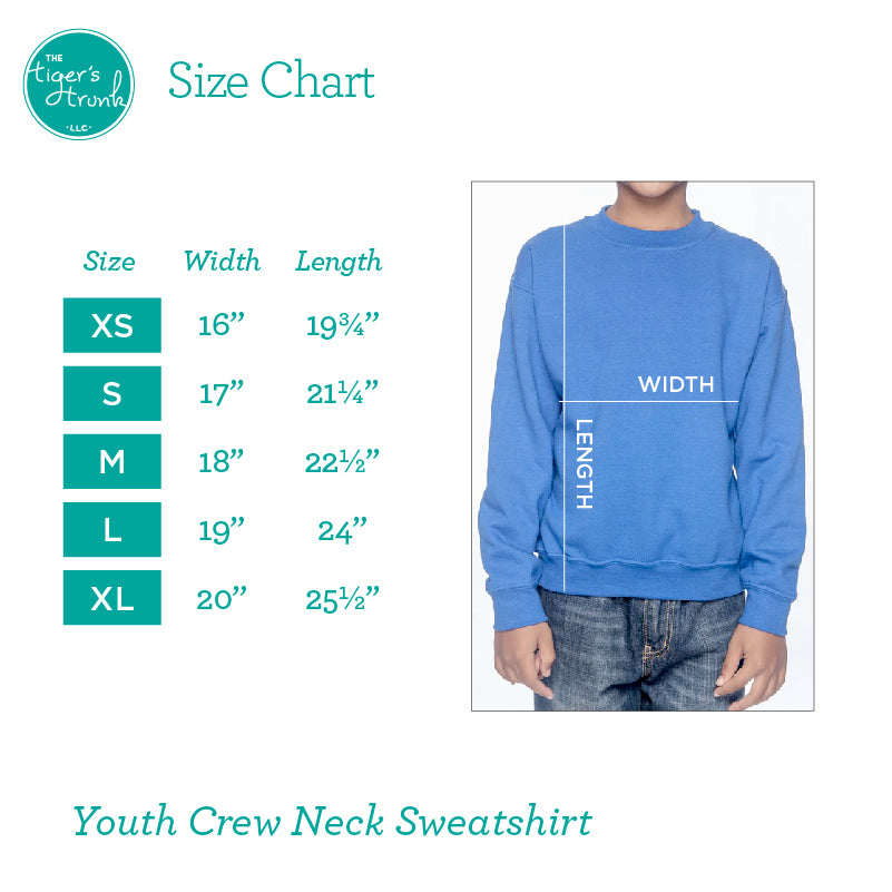 Gildan Sweatshirt Sizing Chart