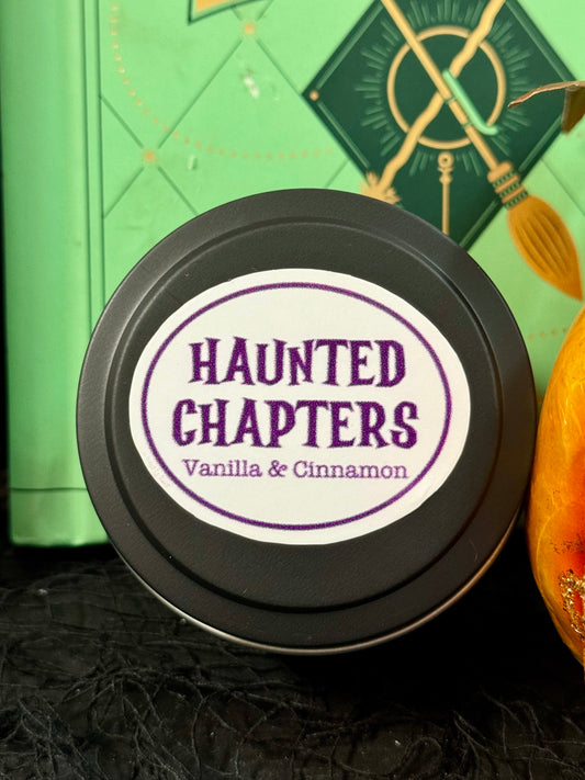 Candle, Hand-Poured Soy: Haunted Chapters