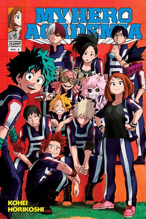 Cover of My Hero Academia, Vol. 4 by Kohei Horikoshi