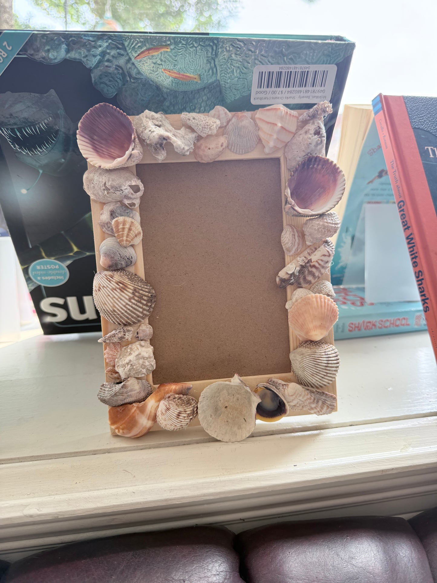 Shell Picture Frame Craft