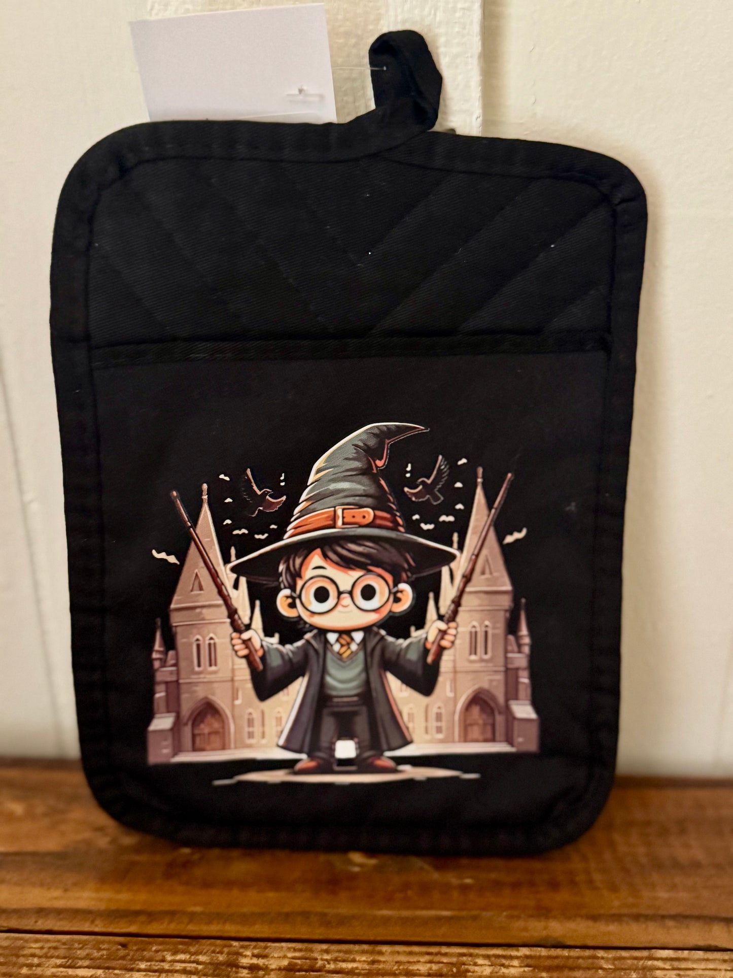 Harry Potter Black Pot Holder