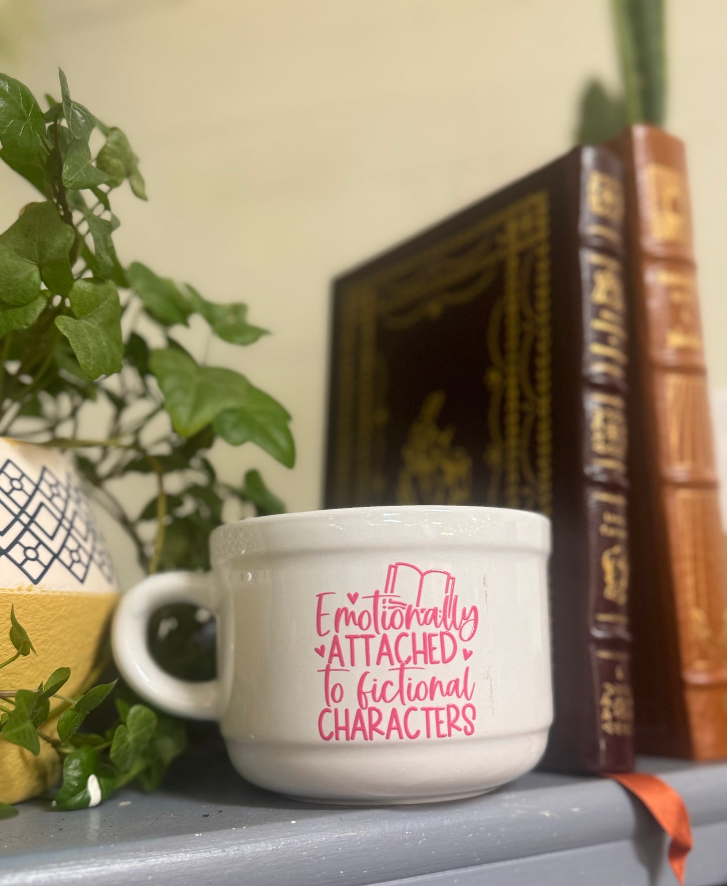 Mug, Soup: Emotionally Attached to Fictional Characters