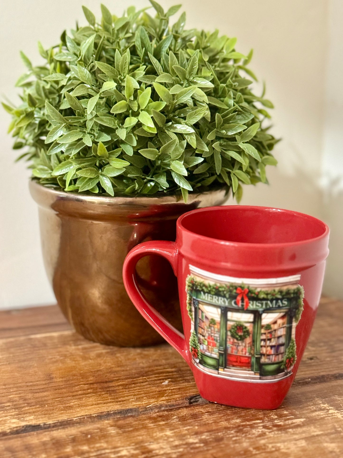 Mug: Merry Christmas Bookstore