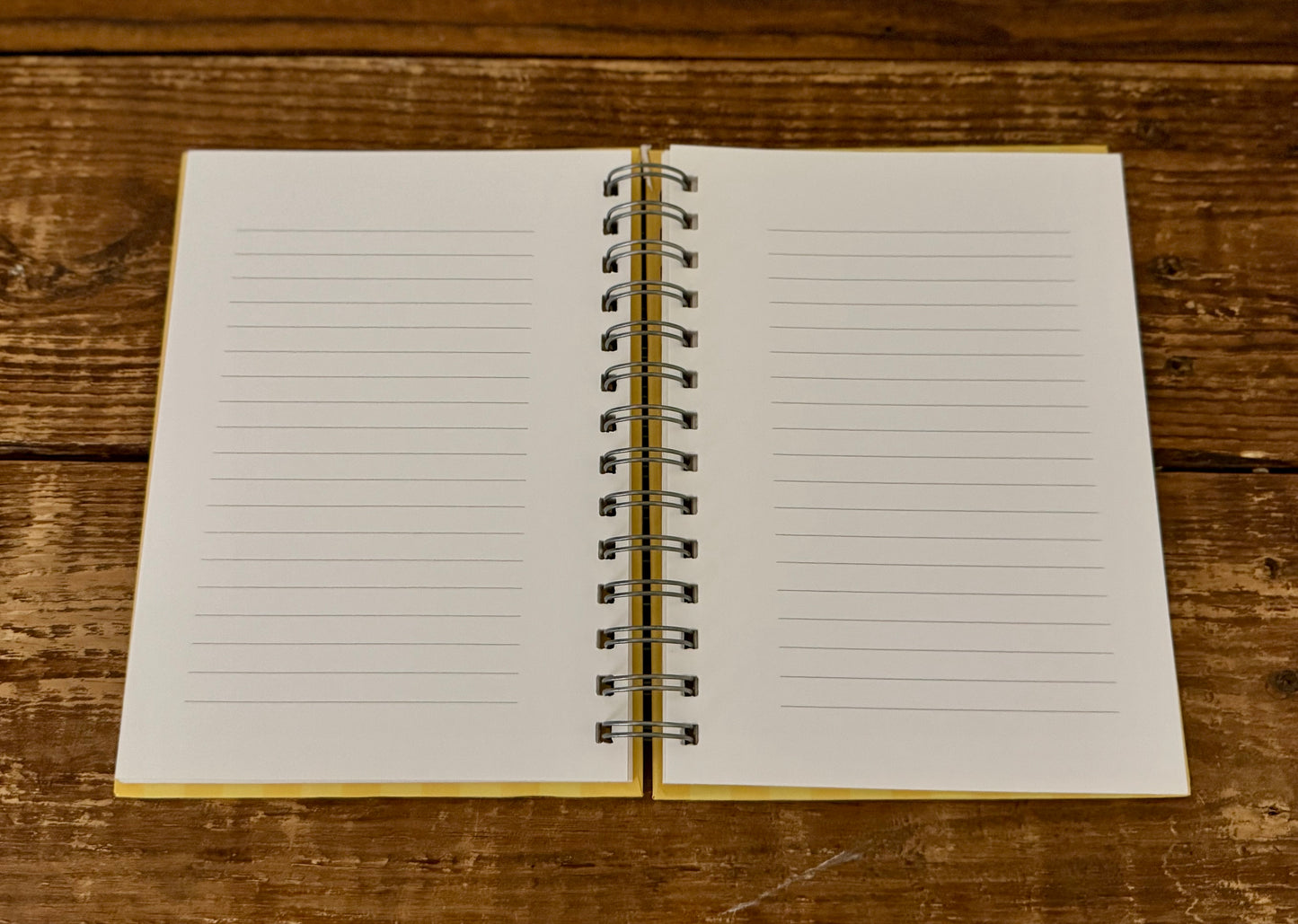 Yellow Floral Journal