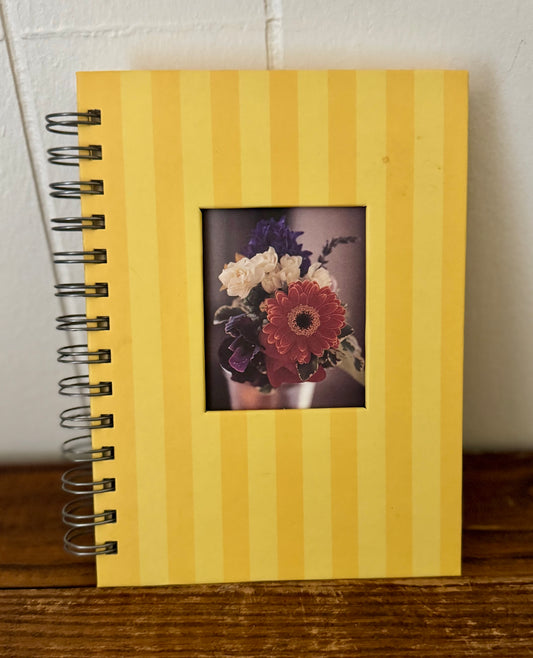 Yellow Floral Journal