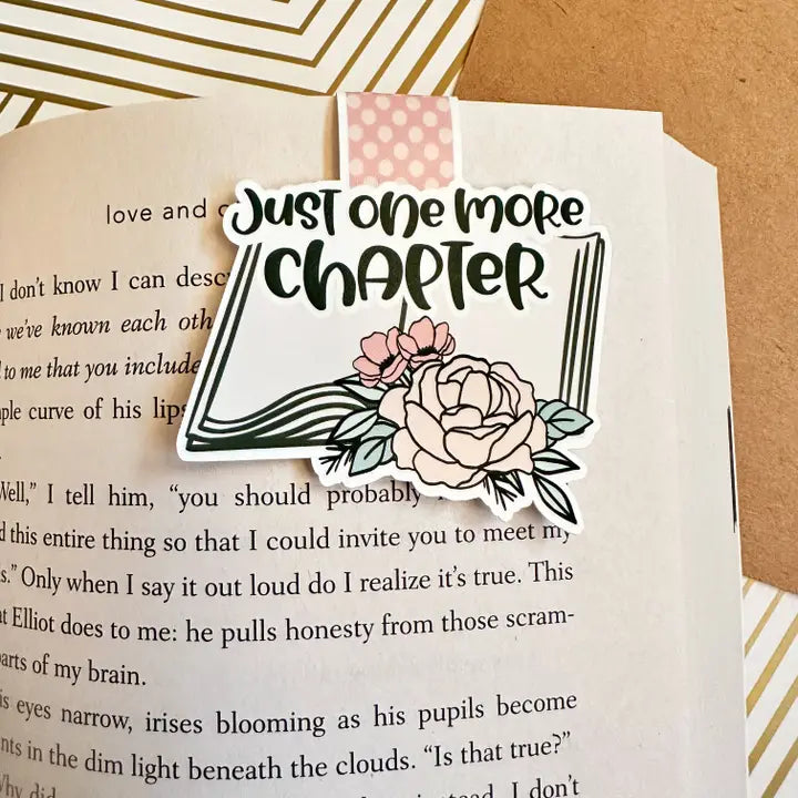 Bookmark, Magnetic: Just One More Chapter