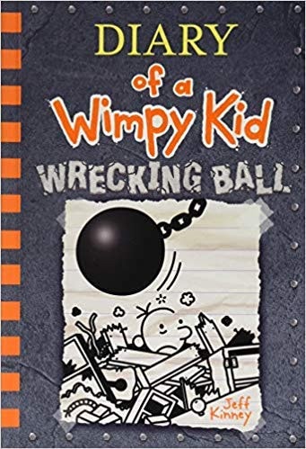 Front cover of Diary of a Wimpy Kid: Wrecking Ball by Jeff Kinney