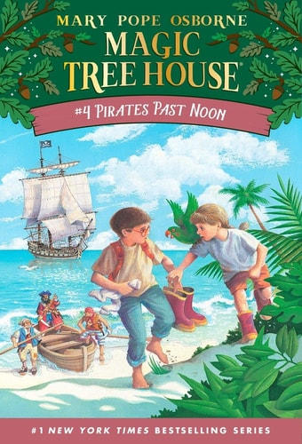 Front cover of Pirates Past Noon by Mary Pope Osborne