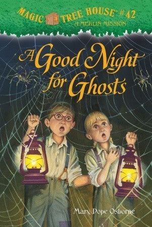 Front cover of The Magic Tree House, Good Night for Ghosts by Mary Pope Osborne