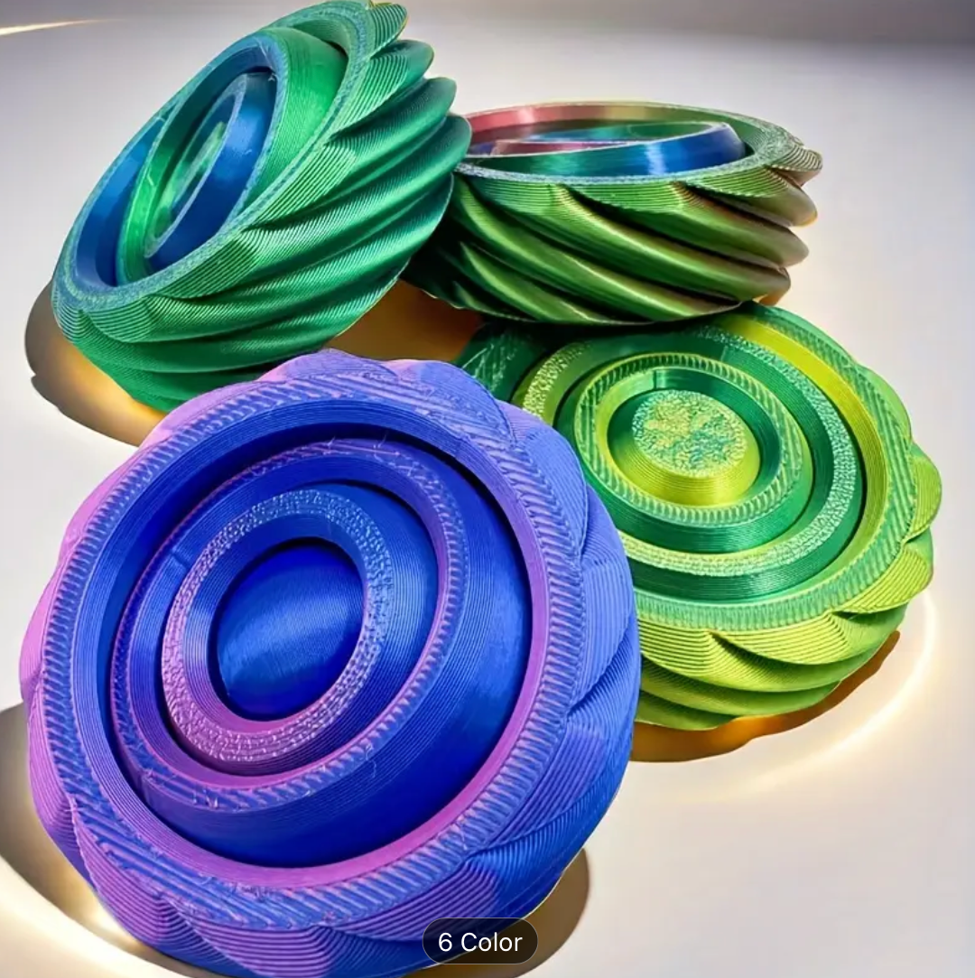 3D Printed Round Fidget