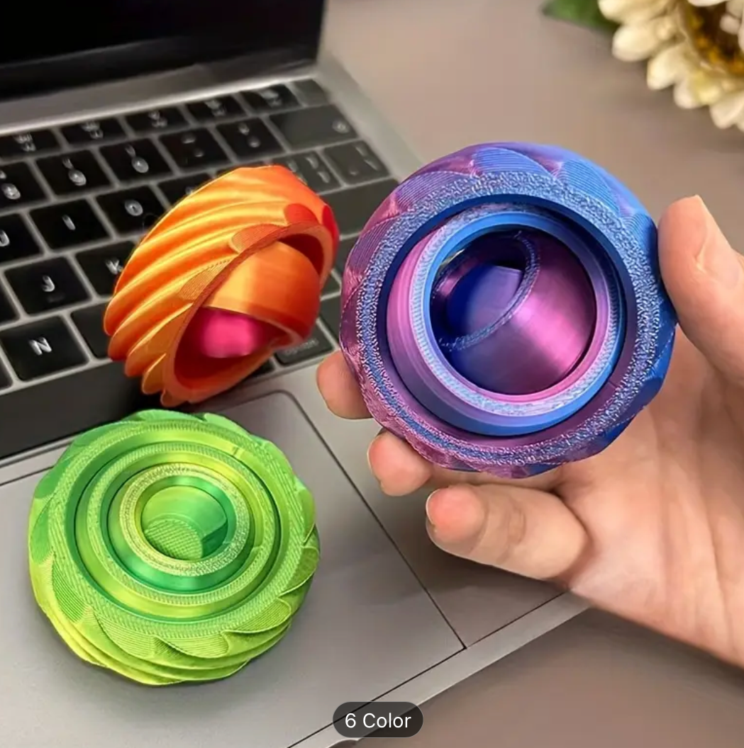 3D Printed Round Fidget