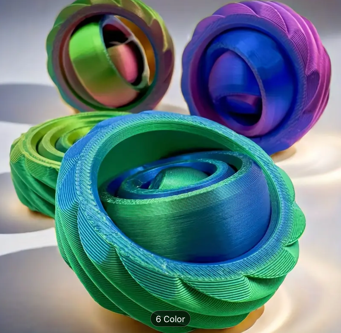 3D Printed Round Fidget