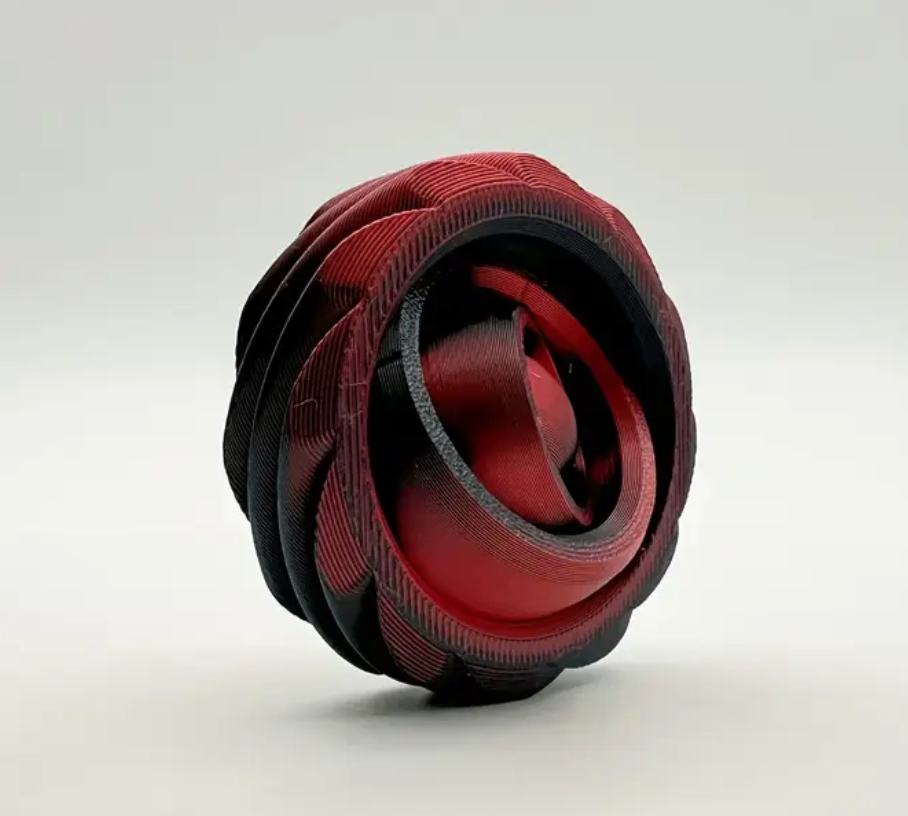 3D Printed Round Fidget
