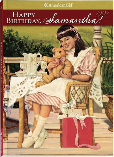 Cover of Happy Birthday, Samantha! by Valerie Tripp, part of the American Girl series