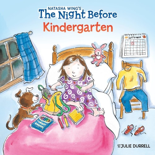 The Night Before Kindergarten by Natasha Wing – Book Cover