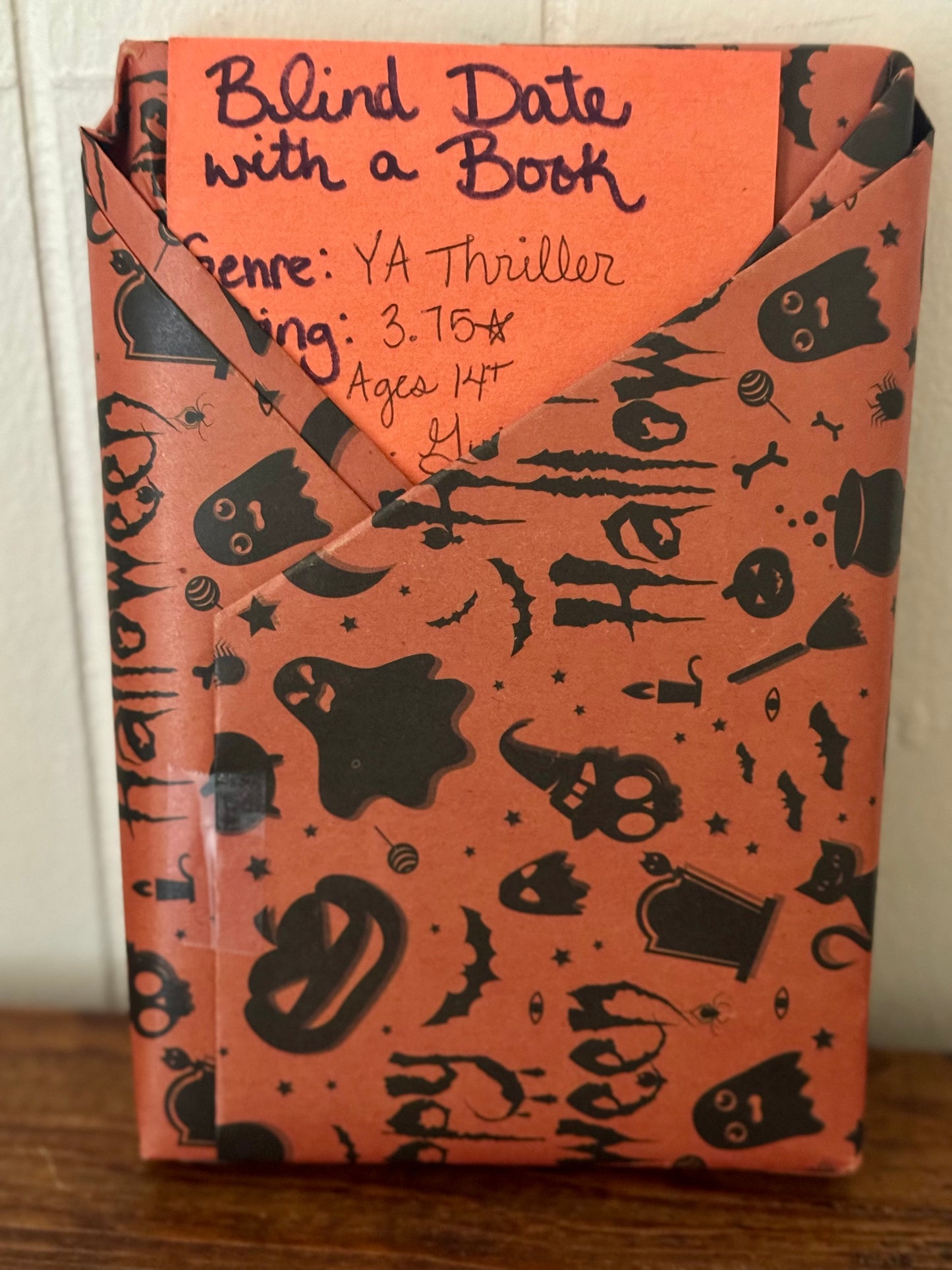 Young Adult Thriller Blind Date with a Book