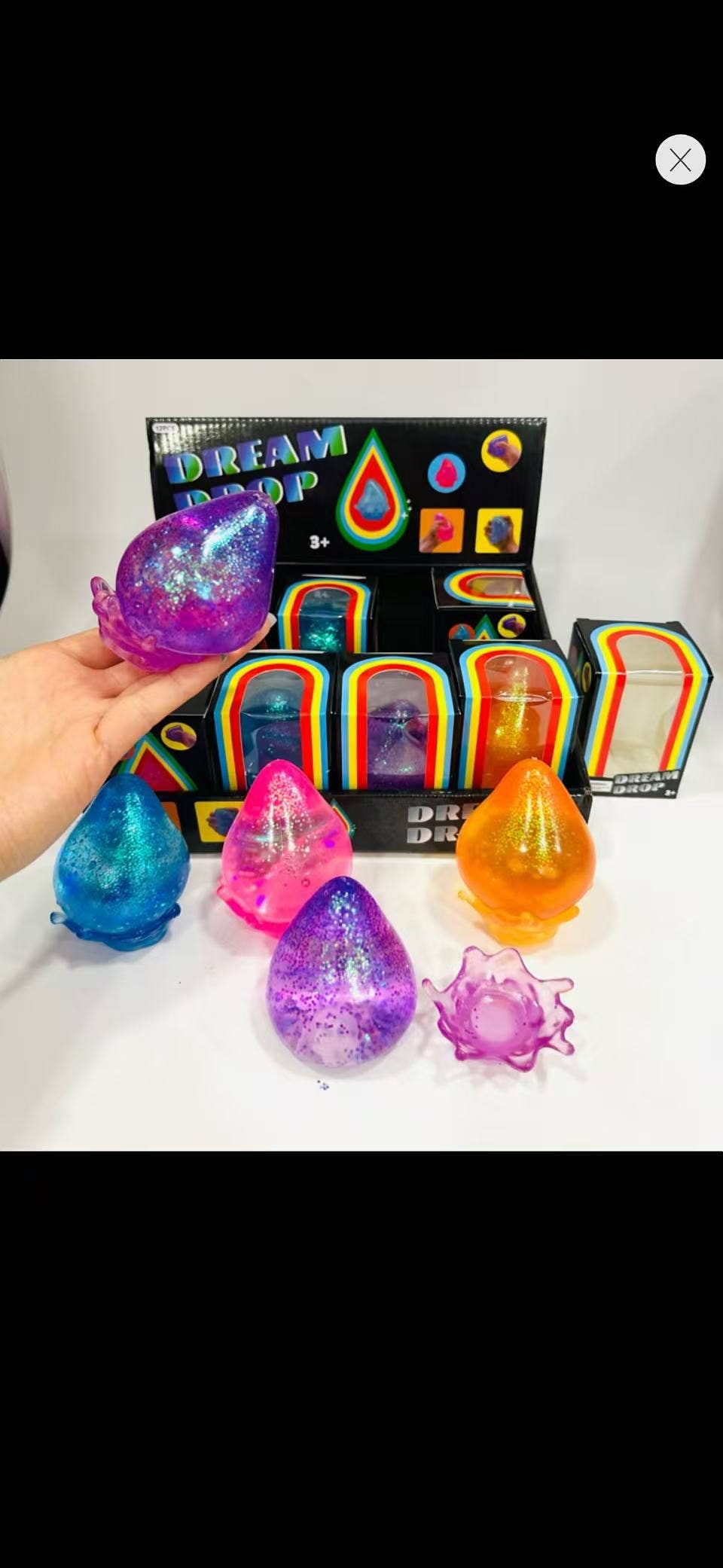 Dream Drop Squish Toy w/ Stand | A013