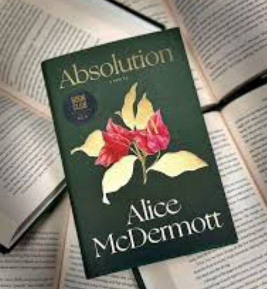 Hardback copy of Alice McDermott’s Absolution in like new condition, a literary fiction novel.