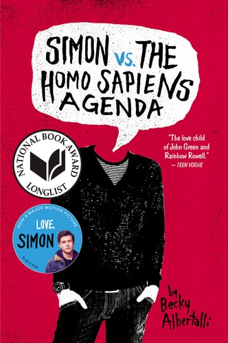 Cover of Simon vs. the Homo Sapiens Agenda by Becky Albertalli