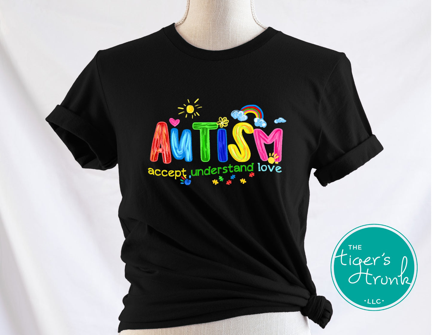 Autism Accept Understand Love Neurodiversity Shirt
