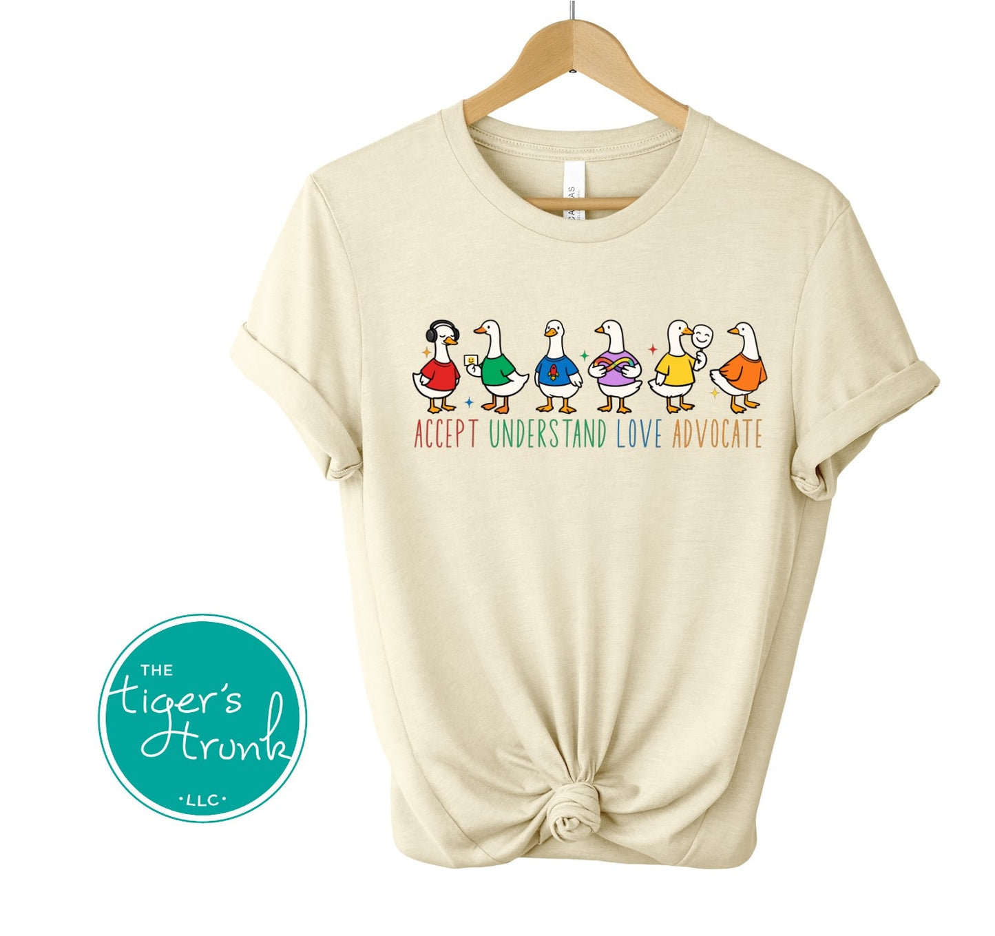 Accept Understand Love Advocate Neurodiversity Shirt
