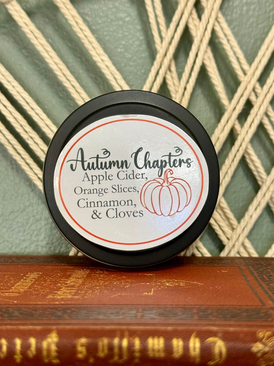 Candle, Hand-Poured Soy: Autumn Chapters