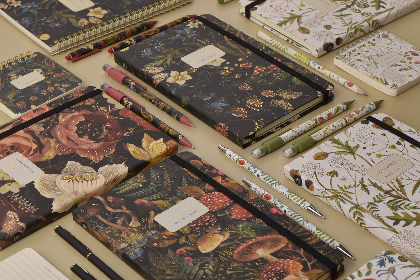 Hardcover Journal A5 - Forest Flowers