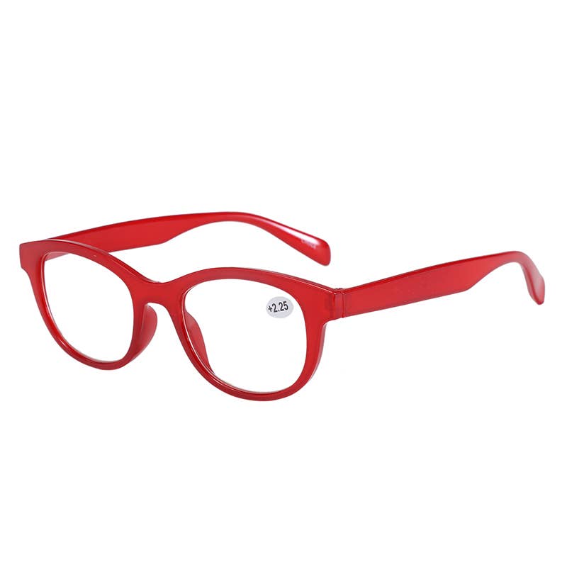 Round Simple Design Reading Glasses/Readers: 1.50